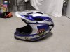 casco integrale, pettorina, paraschiena, pantaloncini protettivi