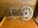 Dischi Shimano SM-RT66 6 fori 180 e 160