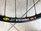 Coppia ruote Mavic 819 disc e tubeless 26"