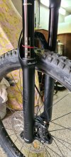 Forcella rock shox 29  yari 160 come nuova