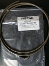 Coppia guaina a treccia metallica per freni a disco Fibrax