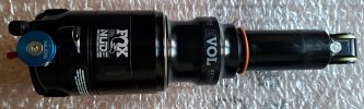 Ammortizzatore post FOX NUDE EVOL Trunnion 185x55