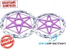 OFFERTA dischi Quidrez flottanti Q-Bled sp. 2,3 mm coppia 203 + 220 VIOLA