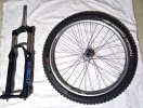 RockShox Lyrik R 26 coil + ruota spank 26 tubeless