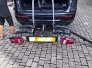 PORTA BICI PER GANCIO DI TRAINO